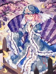 saigyouji yuyuko from touhou