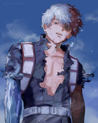 todoroki shoto from boku no hero academia