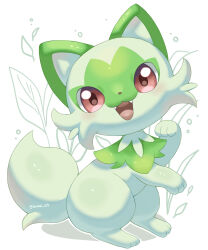 sprigatito from pokemon by iwasi 29