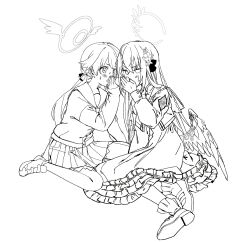 azusa (blue archive) from blue archive