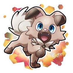 rockruff from pokemon