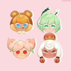 peach cookie from cookie run