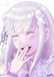 emilia (re:zero) from re:zero kara hajimeru isekai seikatsu