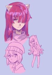 lucy (elfen lied) from elfen lied