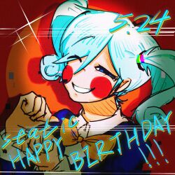 hatsune miku from static (vocaloid)