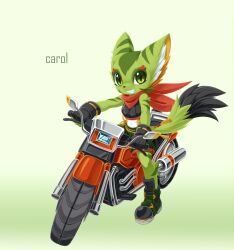 carol tea from freedom planet by lordyanyu
