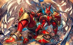 dukemon from digimon by sa-dui