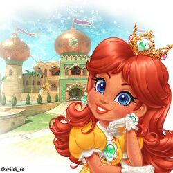 princess daisy from super mario bros.
