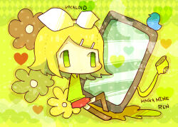 kagamine rin from melancholic (vocaloid) by gegege no gengar