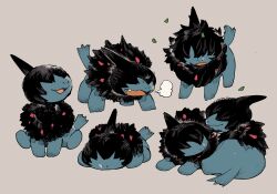 deino (pokemon) from pokemon by newo (shinra-p)