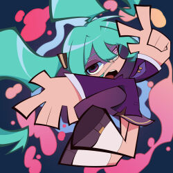 hatsune miku from monitoring (vocaloid) by okitya
