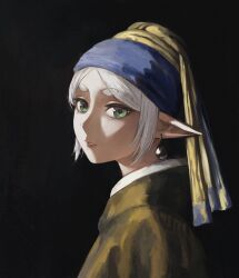 frieren from girl with a pearl earring