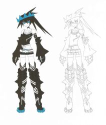 black rock shooter beast from black rock shooter by huke
