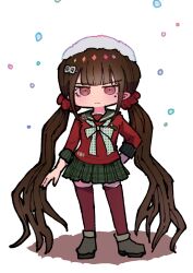 harukawa maki from danganronpa (series) by youko-shima