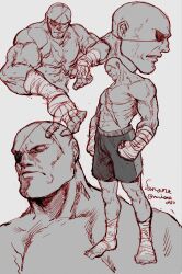 sagat from street fighter