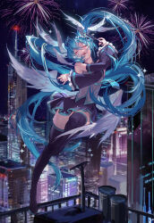 hatsune miku from vocaloid