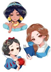 belle (disney) from aladdin (disney) by tomoe (shoushou781)
