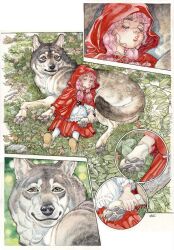 big bad wolf fan art