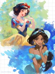 jasmine (disney) from aladdin (disney) by tomoe (shoushou781)