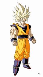 son goku from dragon ball by kakeru (dbskakeru)