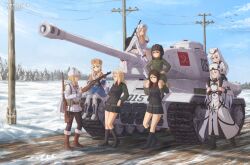 clara (girls und panzer) from azur lane