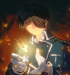 roy mustang from fullmetal alchemist by xue ezi