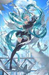 hatsune miku from vocaloid
