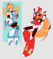 zero (mega man) from mega man (series) by milaisadoodles