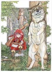 big bad wolf fan art