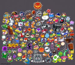 angry sun from mario bros.