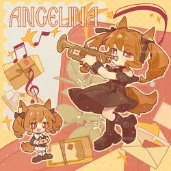 angelina (arknights) from ambience synesthesia