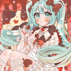 hatsune miku from vocaloid