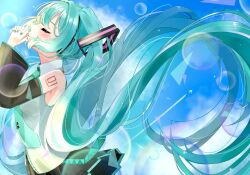 hatsune miku from vocaloid