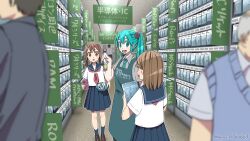hatsune miku from vocaloid