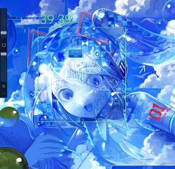 hatsune miku from vocaloid