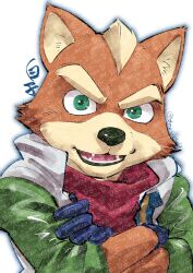 fox mccloud from star fox by shirako (kirupi)