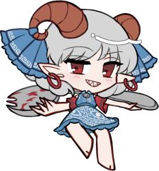 toutetsu yuuma from touhou by mirei (miirei)