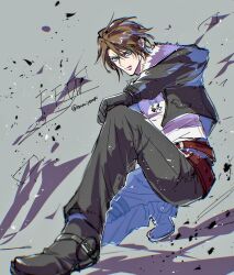 squall leonhart from final fantasy by eni (yoyogieni)