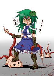 kochiya sanae from dead space by honehone