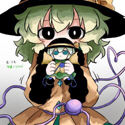 komeiji koishi from touhou by heripantomorrow