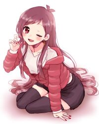 tsujino akari from idolmaster