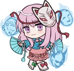hata no kokoro from touhou by mirei (miirei)