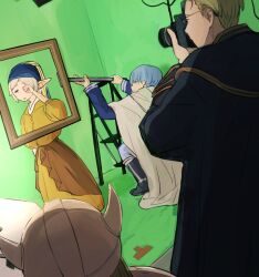 eisen (sousou no frieren) from girl with a pearl earring by higemu