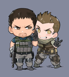 chris redfield from resident evil