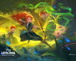 merida (brave) from brave (pixar) by ladyshalirin