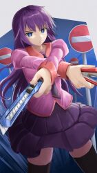 senjougahara hitagi from bakemonogatari