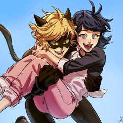 chat noir from miraculous ladybug by ceejles