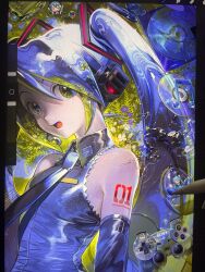hatsune miku from vocaloid
