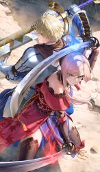 arthur pendragon (fate) from fate/grand order by mugetsu2501