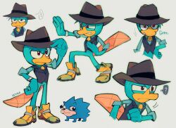 perry the platypus from phineas and ferb